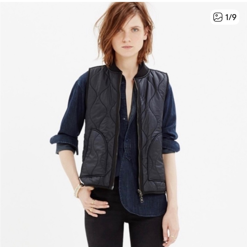 Madewell Quilted Reversible Vest